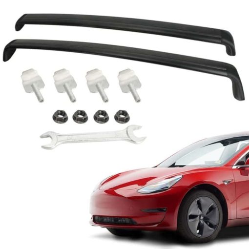 Dachträger für Tesla Model Y - abschliessbar - schwarz - T-Nute – Bild 5