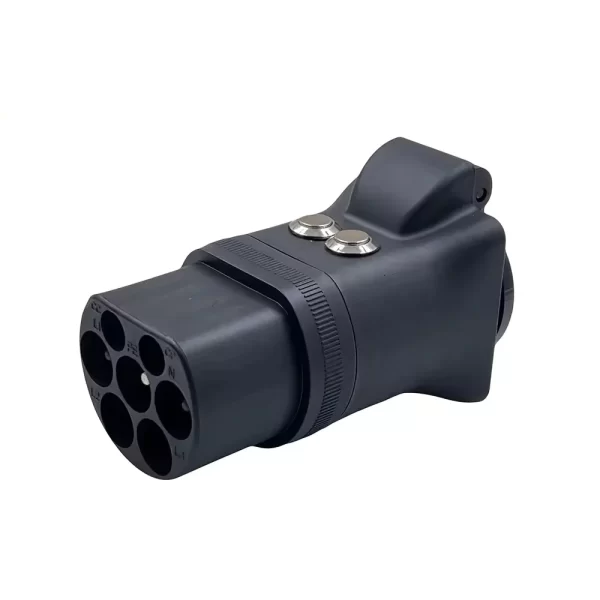 Adapter Typ 2 auf Schweizer Haushaltstecker (T13) – Bild 2
